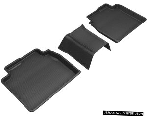 Floor Mat 19-2020 ES300h / 2019-20 Avalon XSE / XLE / Limited�p�J�O�[�u���b�N2��ڃt���A�}�b�g Kagu Black 2nd Row Floor Mats for 19-2020 ES300h/2019-20 Avalon XSE/XLE/Limited �y���s�A���i�z