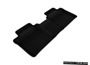 Floor Mat �J�O�[�S�V��^���C�i�[�u���b�N2��ڃt���A�}�b�g2007-2011�J����/���N�T�XES350 Kagu All-Weather Liners Black 2nd Row Floor Mats for 2007-2011 Camry/Lexus ES350 �y���s�A���i�z