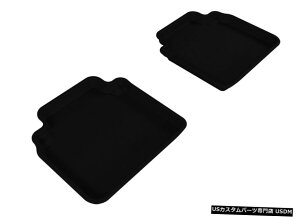 Floor Mat JO[SV^Ci[ubN2ڃtA}bg2008-2012AR[hZ_ Kagu All-Weather Liners Black 2nd Row Floor Mats for 2008-2012 Accord Sedan