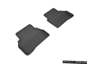 Floor Mat JO[SV^JX^tBbgCi[ubN2ڃtA}bgL1MB06921509 Kagu All-Weather Custom Fit Liners Black 2nd Row Floor Mats L1MB06921509