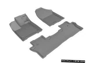 Floor Mat JO[SV^JX^tBbgCi[O[1ڂ2ڃtA}bgL1HD10201501 Kagu All-Weather Custom Fit Liners Gray 1st And 2nd Row Floor Mats L1HD10201501