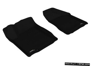 Floor Mat JO[SV^JX^tBbgCi[2003-2007[mpubN1ڃtA}bg Kagu All-Weather Custom Fit Liners Black 1st Row Floor Mats for 2003-2007 Murano