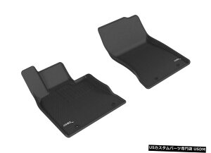 Floor Mat JO[SV^JX^tBbgCi[ubN1ڃtA}bgL1GS00111509 Kagu All-Weather Custom Fit Liners Black 1st Row Floor Mats L1GS00111509