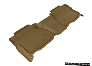Floor Mat �J�O�[�S�V��^�J�X�^�����C�i�[�^��2��ڃt���A�}�b�g2007-13�^���h���N���[�}�b�N�X Kagu All-Weather Custom Liners Tan 2nd Row Floor Mats for 2007-13 Tundra CrewMax �y���s�A���i�z