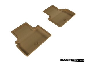 Floor Mat JO[SV^JX^tBbgCi[^2ڃtA}bgL1IN01721502 Kagu All-Weather Custom Fit Liners Tan 2nd Row Floor Mats L1IN01721502