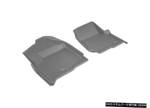 Floor Mat JO[SV^JX^tBbgCi[O[1ڃtA}bgL1FR10711501 Kagu All-Weather Custom Fit Liners Gray 1st Row Floor Mats L1FR10711501