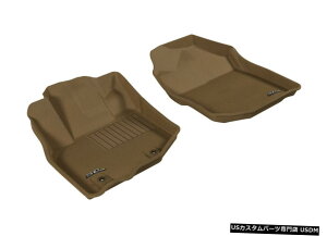 Floor Mat JO[SV^JX^tBbgCi[^1ڃtA}bgL1HD04211502 Kagu All-Weather Custom Fit Liners Tan 1st Row Floor Mats L1HD04211502