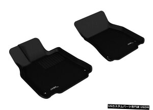 Floor Mat �J�O�[�S�V��^���C�i�[�u���b�N1��ڃt���A�}�b�g2007-2012LS460 / LS460L RWD Kagu All-Weather Liners Black 1st Row Floor Mats for 2007-2012 LS460/LS460L RWD �y���s�A���i�z