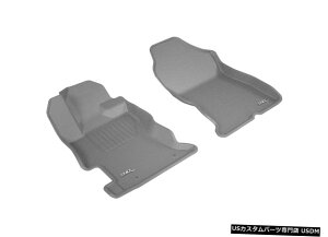 Floor Mat JO[SV^JX^tBbgCi[O[1ڃtA}bgL1SB02211501 Kagu All-Weather Custom Fit Liners Gray 1st Row Floor Mats L1SB02211501