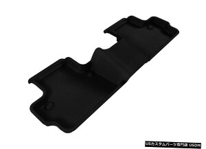 Floor Mat JO[SV^JX^tBbgCi[07-13{{C30pubN2ڃtA}bg Kagu All-Weather Custom Fit Liners Black 2nd Row Floor Mats for 07-13 Volvo C30