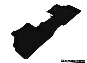 Floor Mat JO[SV^JX^tBbgCi[2007-2012CX-7pubN2ڃtA}bg Kagu All-Weather Custom Fit Liners Black 2nd Row Floor Mats for 2007-2012 CX-7