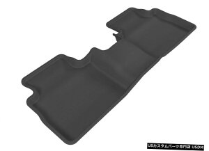 Floor Mat JO[SV^JX^tBbgCi[ubN2ڃtA}bg2008-2013[O Kagu All-Weather Custom Fit Liners Black 2nd Row Floor Mats for 2008-2013 Rogue
