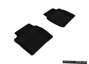 Floor Mat JO[SV^JX^tBbgCi[ubN2ڃtA}bg2008-2012}u Kagu All-Weather Custom Fit Liners Black 2nd Row Floor Mats for 2008-2012 Malibu