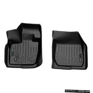 Floor Mat Smartliner Custom Fit Floor Mats 1st Row Blk for 17-20 Ford Fusion/Lincoln MKZ �y���s�A���i�z