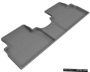 Floor Mat Kagu All-Weather Liners Gray 2nd Row Floor Mats for 19-20 Santa Fe 5 Passenger �y���s�A���i�z