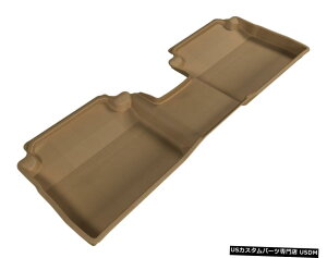 Floor Mat JO[SV^JX^tBbgCi[^2ڃtA}bgL1HY01821502 Kagu All-Weather Custom Fit Liners Tan 2nd Row Floor Mats L1HY01821502