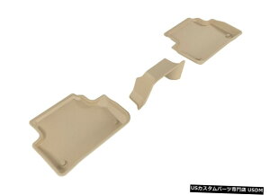 Floor Mat JO[SV^JX^tBbgCi[^2ڃtA}bgL1AD04221502 Kagu All-Weather Custom Fit Liners Tan 2nd Row Floor Mats L1AD04221502