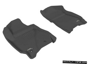 Floor Mat JO[SV^JX^tBbgCi[ubN1ڃtA}bgL1FR03711509 Kagu All-Weather Custom Fit Liners Black 1st Row Floor Mats L1FR03711509