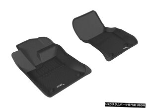 Floor Mat JO[SV^JX^tBbgCi[ubN1ڃtA}bgL1JG00811509 Kagu All-Weather Custom Fit Liners Black 1st Row Floor Mats L1JG00811509
