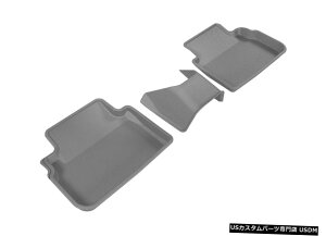 Floor Mat JO[SV^JX^tBbgCi[O[2ڃtA}bgL1SB02221501 Kagu All-Weather Custom Fit Liners Gray 2nd Row Floor Mats L1SB02221501