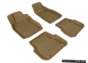 Floor Mat JO[SV^JX^tBbgCi[^1ڂ2ڃtA}bgL1AD00601502 Kagu All-Weather Custom Fit Liners Tan 1st And 2nd Row Floor Mats L1AD00601502
