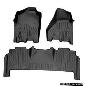 Floor Mat Maxliner�t���A�}�b�g���C�i�[�u���b�N2010-2012����2500/3500���K�L���u Maxliner Floor Mats Liners Black For 2010-2012 Ram 2500/3500 Mega Cab �y���s�A���i�z