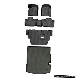 Floor Mat Maxliner�t���A�}�b�g3��J�[�S���C�i�[2��ڂ̌��ɍ��f�������S16-20 Maxliner Floor Mats 3 Rows cargo liner Behind 2nd Row Black For Durango 16-20 �y���s�A���i�z