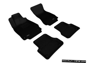 Floor Mat �J�O�[���C�i�[�u���b�N2012-2018A6 / 2013-18 S6�p1��ڂ����2��ڃt���A�}�b�g Kagu Liners Black 1st And 2nd Row Floor Mats for 2012-2018 A6/2013-18 S6 �y���s�A���i�z