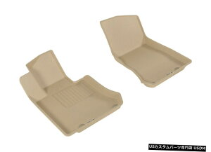 Floor Mat JO[SV^JX^tBbgCi[^1ڃtA}bgL1MB07911502 Kagu All-Weather Custom Fit Liners Tan 1st Row Floor Mats L1MB07911502