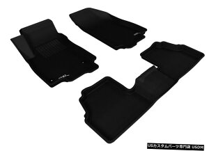Floor Mat JO[SV^JX^tBbgCi[ubN1ڂ2ڃtA}bgL1BC01601509 Kagu All-Weather Custom Fit Liners Black 1st And 2nd Row Floor Mats L1BC01601509
