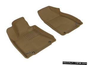 Floor Mat JO[SV^JX^tBbgCi[^1ڃtA}bgL1LX04111502 Kagu All-Weather Custom Fit Liners Tan 1st Row Floor Mats L1LX04111502