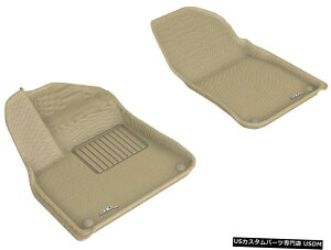 Floor Mat JO[SV^JX^tBbgCi[2019-2020JCGp1ڃtA}bg Kagu All-Weather Custom Fit Liners Tan 1st Row Floor Mats for 2019-2020 Cayenne