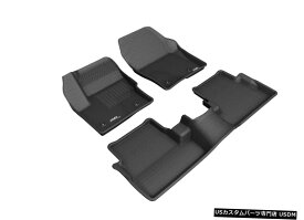 Floor Mat Kagu All-Weather Custom Fit Liners Black 1st-2nd Row Floor Mats for 17-2019 MKC Kagu All-Weather Custom Fit Liners Black 1st-2nd Row Floor Mats for 17-2019 MKC