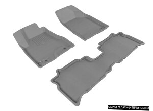 Floor Mat JO[SV^JX^tBbgCi[O[1ڂ2ڃtA}bgL1LX03901501 Kagu All-Weather Custom Fit Liners Gray 1st And 2nd Row Floor Mats L1LX03901501