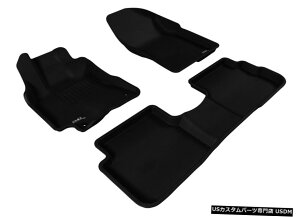 Floor Mat JO[SV^JX^tBbgCi[ubN1ڂ2ڃtA}bgL1TY08501509 Kagu All-Weather Custom Fit Liners Black 1st And 2nd Row Floor Mats L1TY08501509
