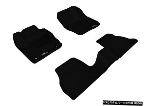 Floor Mat JO[SV^JX^tBbgCi[ubN1ڂ2ڃtA}bgL1FR02901509 Kagu All-Weather Custom Fit Liners Black 1st And 2nd Row Floor Mats L1FR02901509