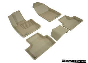 Floor Mat JO[SV^JX^tBbgCi[^1ڂ2ڃtA}bgL1VV02501502 Kagu All-Weather Custom Fit Liners Tan 1st And 2nd Row Floor Mats L1VV02501502