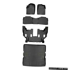 Floor Mat Maxliner�t���A�}�b�g3��Z�b�g/ Armada / QX56 / QX80�o�P�b�g�V�[�g�p�J�[�S���C�i�[ Maxliner Floor Mats 3 Row Set/cargo liner For Armada/QX56/QX80 Bucket Seats �y���s�A���i�z