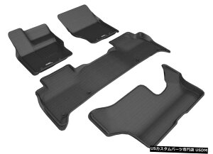 Floor Mat �J�O�[�S�V��^�J�X�^���t�B�b�g���C�i�[�u���b�N1st2nd 3rdRow�t���A�}�b�gL1LR02401509 Kagu All-Weather Custom Fit Liners Black 1st 2nd 3rd Row Floor Mats L1LR02401509 �y���s�A���i�z