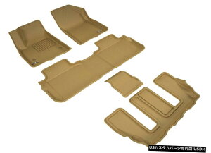 Floor Mat JO[SV^JX^tBbgCi[^1st2nd3rdEtA}bgL1GM02201502 Kagu All-Weather Custom Fit Liners Tan 1st 2nd 3rd Row Floor Mats L1GM02201502