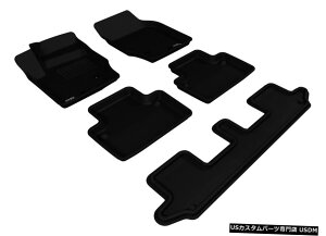 Floor Mat �J�O�[�S�V��^�J�X�^���t�B�b�g���C�i�[�u���b�N1st2nd 3rdRow�t���A�}�b�gL1VV00401509 Kagu All-Weather Custom Fit Liners Black 1st 2nd 3rd Row Floor Mats L1VV00401509 �y���s�A���i�z