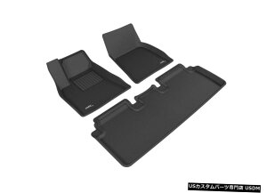 Floor Mat JO[SV^JX^tBbgCi[ubN1ڂ2ڃtA}bgL1TL00001509 Kagu All-Weather Custom Fit Liners Black 1st And 2nd Row Floor Mats L1TL00001509