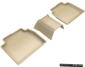 Floor Mat �J�O���C�i�[�^��2��ڃt���A�}�b�g19-20ES300h / 19-20�A�o����XSE / XLE /���� Kagu Liners Tan 2nd Row FloorMats for 19-20 ES300h/19-20 Avalon XSE/XLE/Limited �y���s�A���i�z