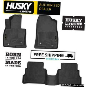 Floor Mat nXL[Ci[WeatherBeatertA}bg2017-2020}c_CX-5ɓK Husky Liners WeatherBeater Floor Mats Fits 2017-2020 Mazda CX-5