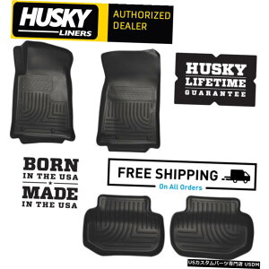 Floor Mat nXL[Ci[WeatherBeatertA}bg10-15V{[J}N[yɓK Husky Liners WeatherBeater Floor Mats Fits 10-15 Chevrolet Camaro Coupe