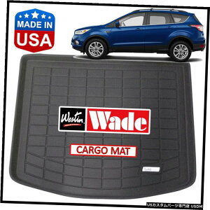 Floor Mat Westin Wade Sure-Fit Cargo Floor Mat Liner 2013-2018 Ford Escape GRAY Westin Wade Sure-Fit Cargo Floor Mat Liner 2013-2018 Ford Escape GRAY