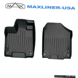 Floor Mat SMARTLINERJX^tBbgtA}bgCi[1ڃubN2019-21z_pX|[g SMARTLINER Custom Fit Floor Mat Liners 1st Row Black for 2019-21 Honda Passport