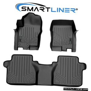 Floor Mat SMARTLINERJX^tBbgtA}bgCi[ZbgubNYteBAN[08-20 SMARTLINER Custom Fit Floor Mats Liner Set Black For Nissan Frontier Crew 08-20