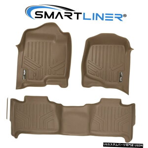 Floor Mat SMARTLINERJX^tBbgtA}bgZbg^^z/[R/To[o/[RXL SMARTLINER Custom Fit Floor Mats Set Tan For Tahoe/Yukon/Suburban/Yukon XL