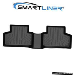 Floor Mat SMARTLINERtBbgtA}bgCi[2ڃubN2020NZfXxcGLBNX SMARTLINER Fit Floor Mats Liner 2nd Row Black for 2020 Mercedes-Benz GLB Class